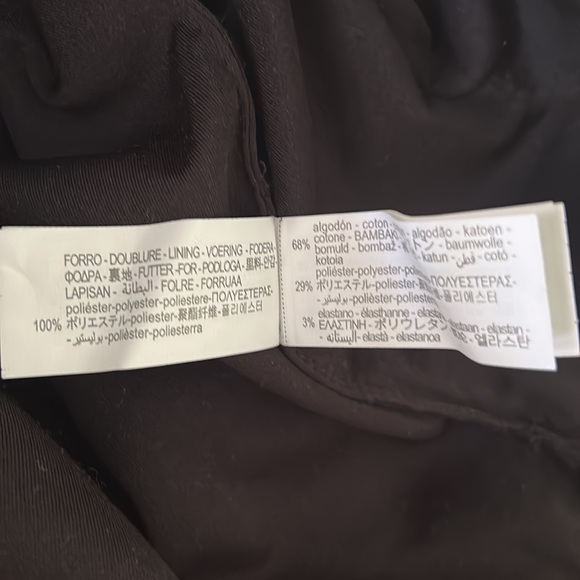 NWT Zara Metallic Bronze Gold Strapless Ruched Corset Cropped Tube Top - M - Picture 15 of 16